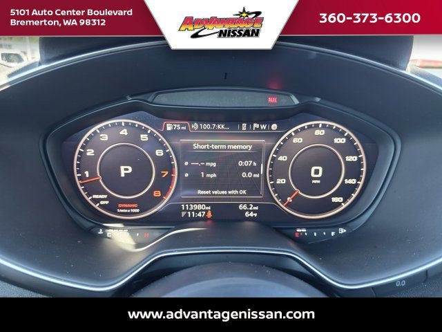 Used 2017 Monsoon Gray Metallic Audi 2.0T image 24
