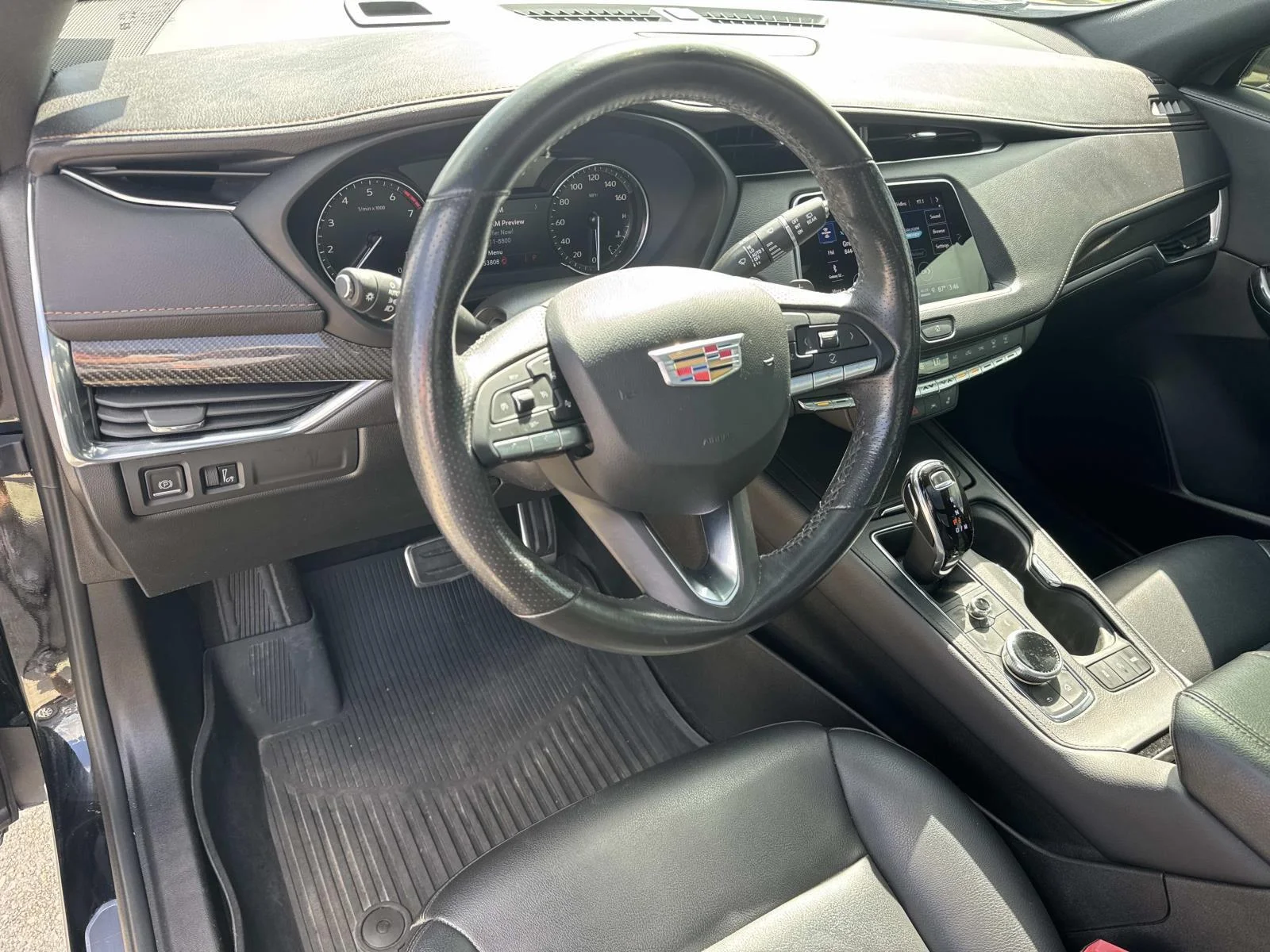 Used 2023 Stellar Black Metallic Cadillac FWD 4dr Sport image 18