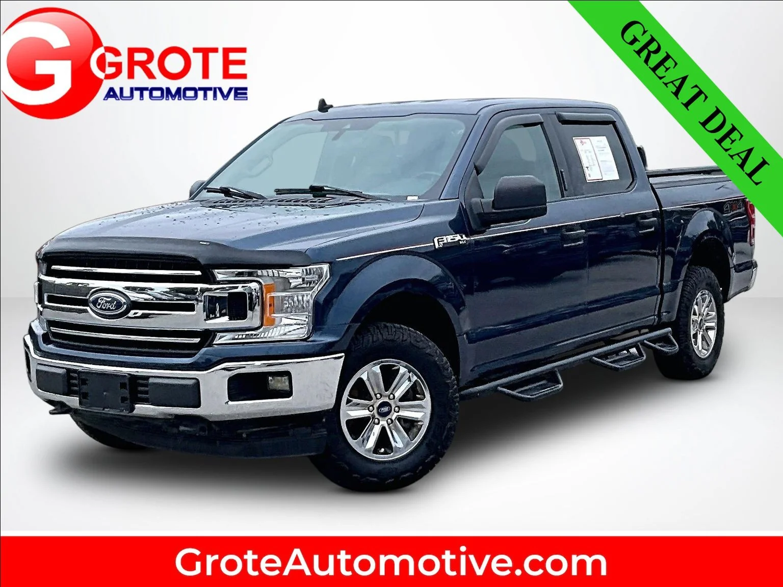 Used 2019 Blue Ford XLT image 1
