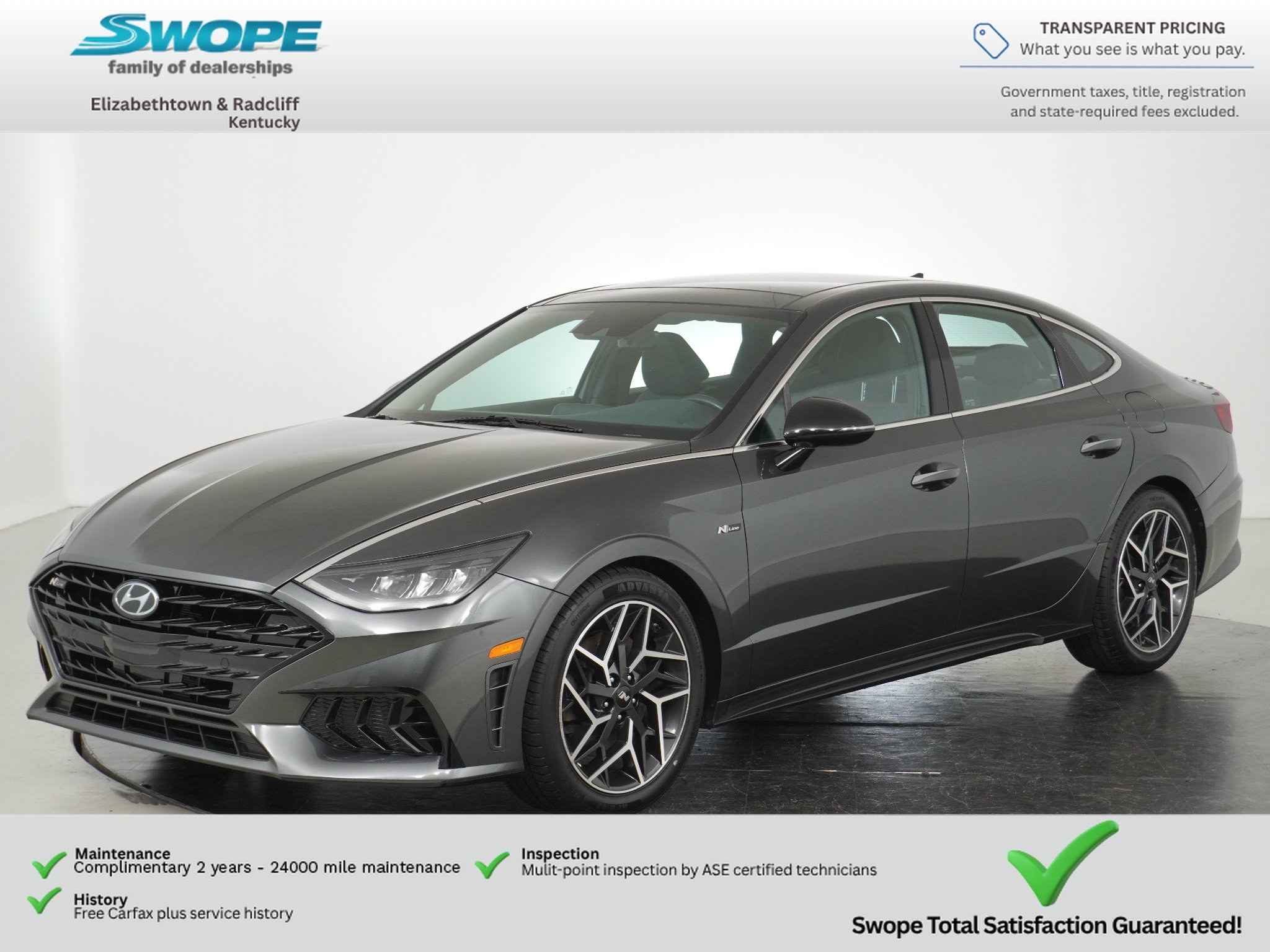 Used 2022 Portofino Gray Hyundai N Line image 7