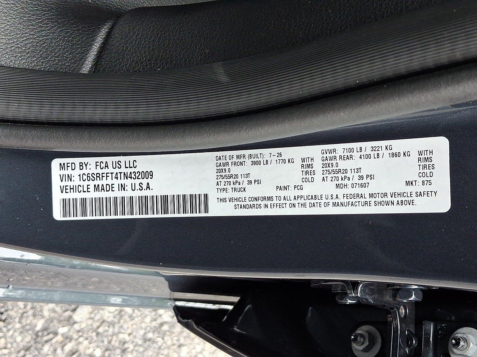 New 2026 Forged Blue Metallic RAM Big Horn image 17