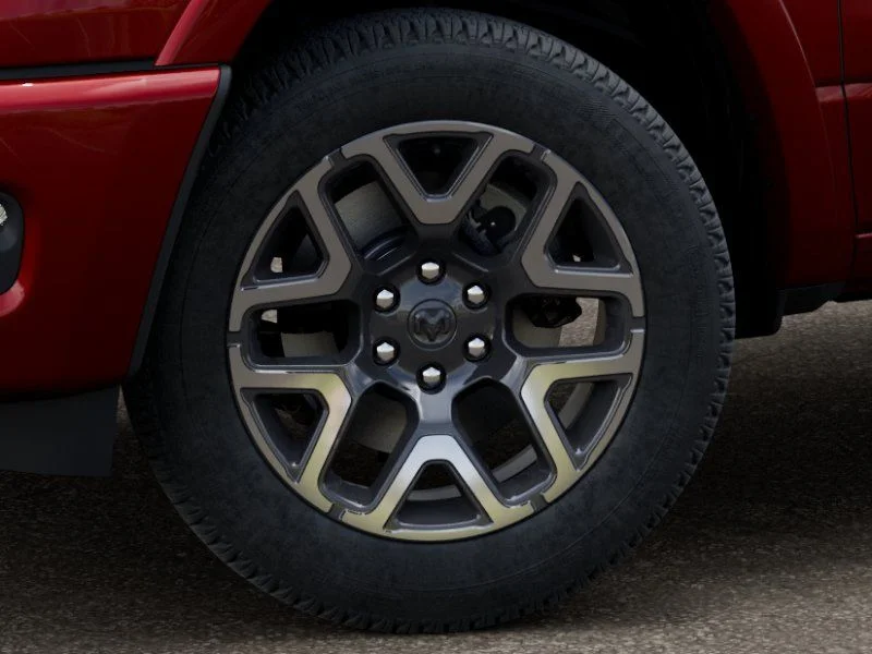 New 2026 Molten Red Pearl-Coat Exterior Paint RAM Laramie image 9