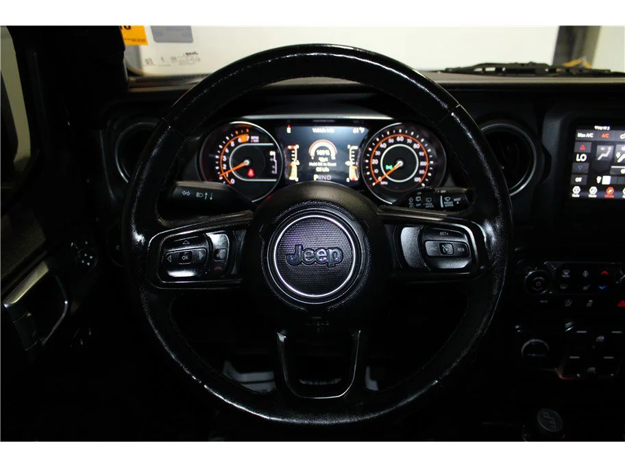 Used 2021 Black Clearcoat Jeep Unlimited Willys image 29