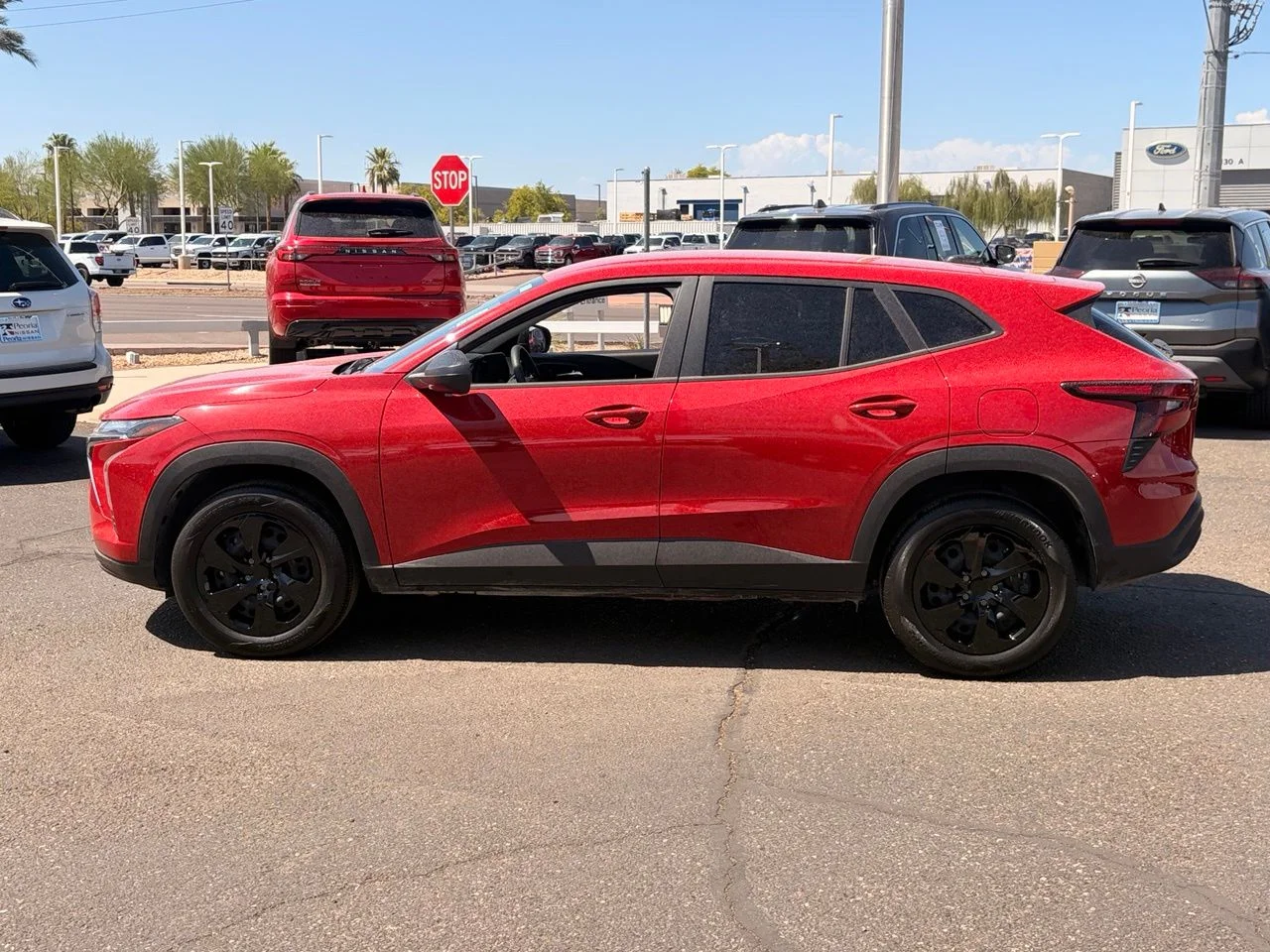 Used 2026 Apex Red Chevrolet LS image 2