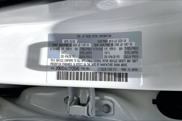 New 2026 Rhodium White Metallic Mazda 2.5 S Preferred AWD image 11