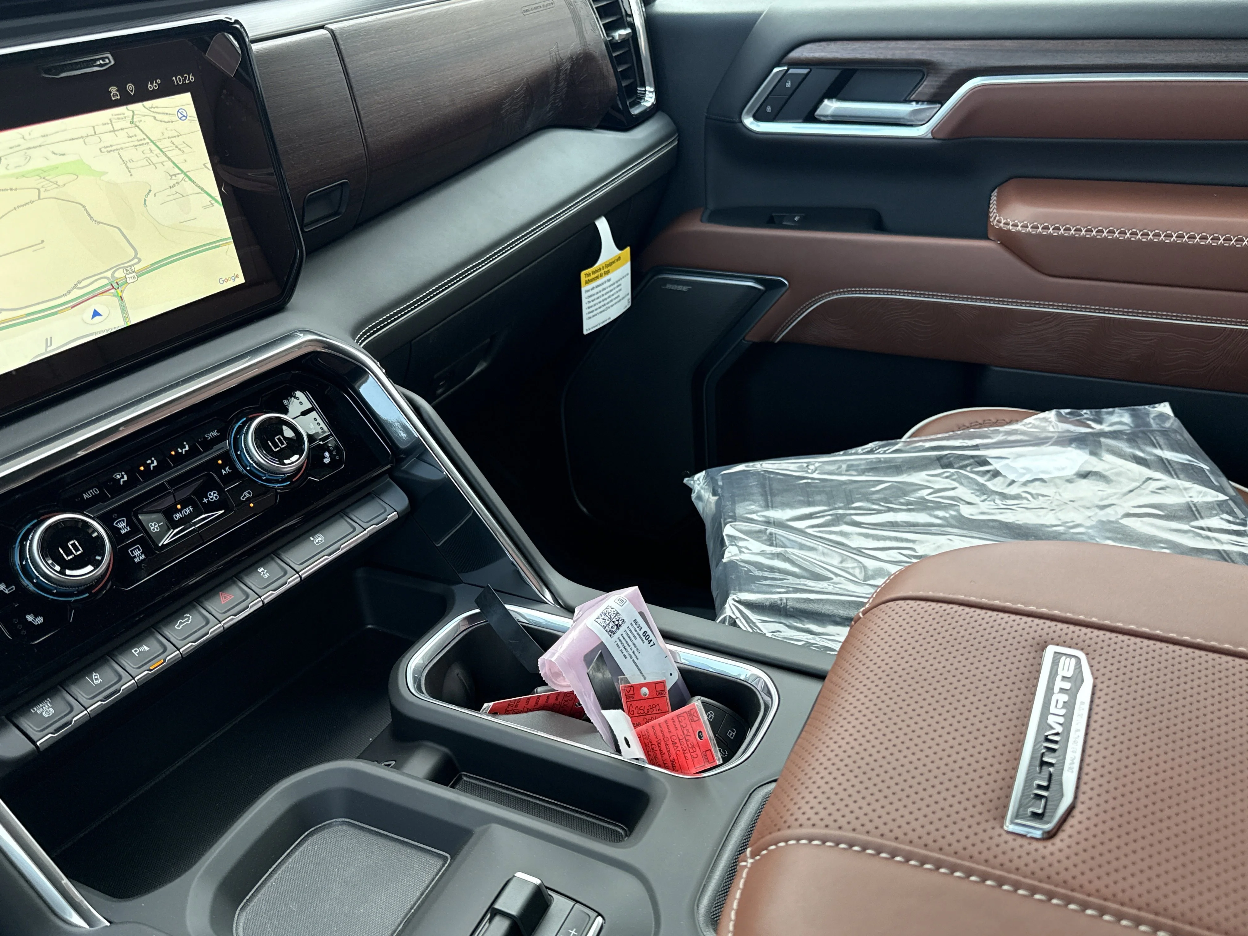 New 2026 Glacier White Tricoat GMC Denali Ultimate 4WD image 24