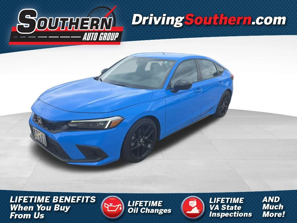 Used 2024 Blue Honda Sport image 1