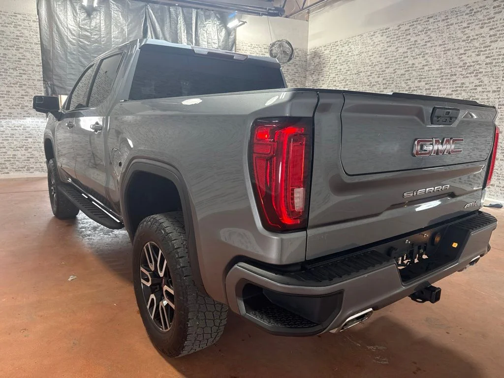 Used 2021 Satin Steel Metallic GMC AT4 image 5