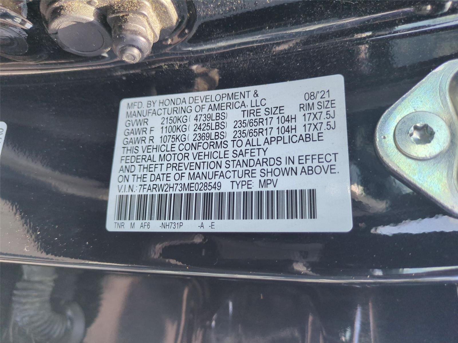 Used 2021  Honda  image 40