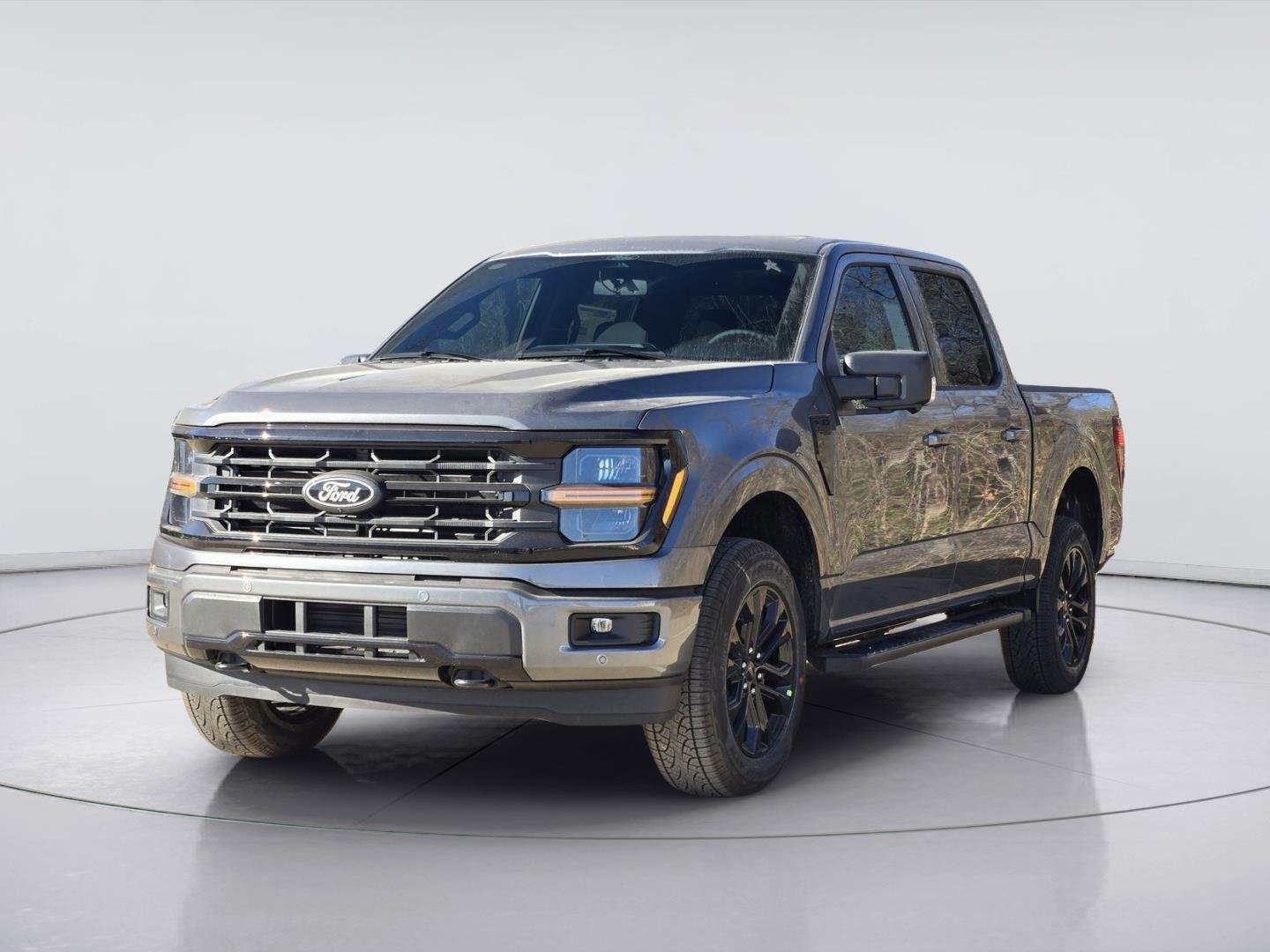 New 2026 Carbonized Gray Metallic Ford XLT image 2