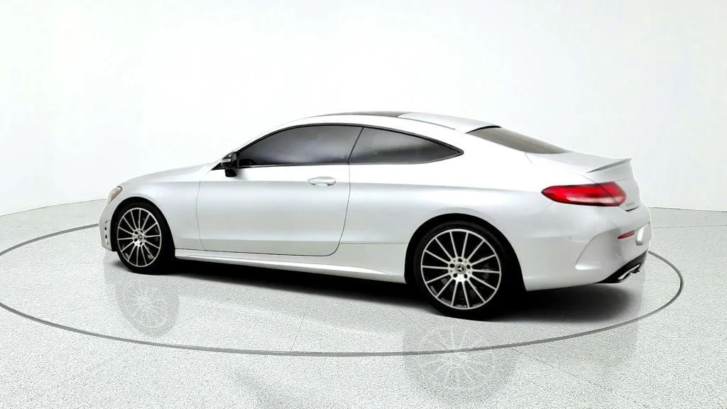 Used 2021 Iridium Silver Metallic Mercedes-Benz C 300 Coupe w/ AMG® Line & Designo Nappa Leather Pkg image 7