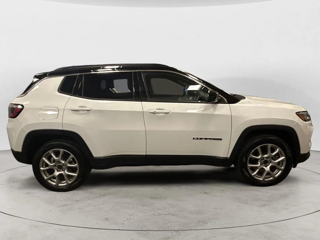 Used 2025 Bright White Jeep Limited image 6