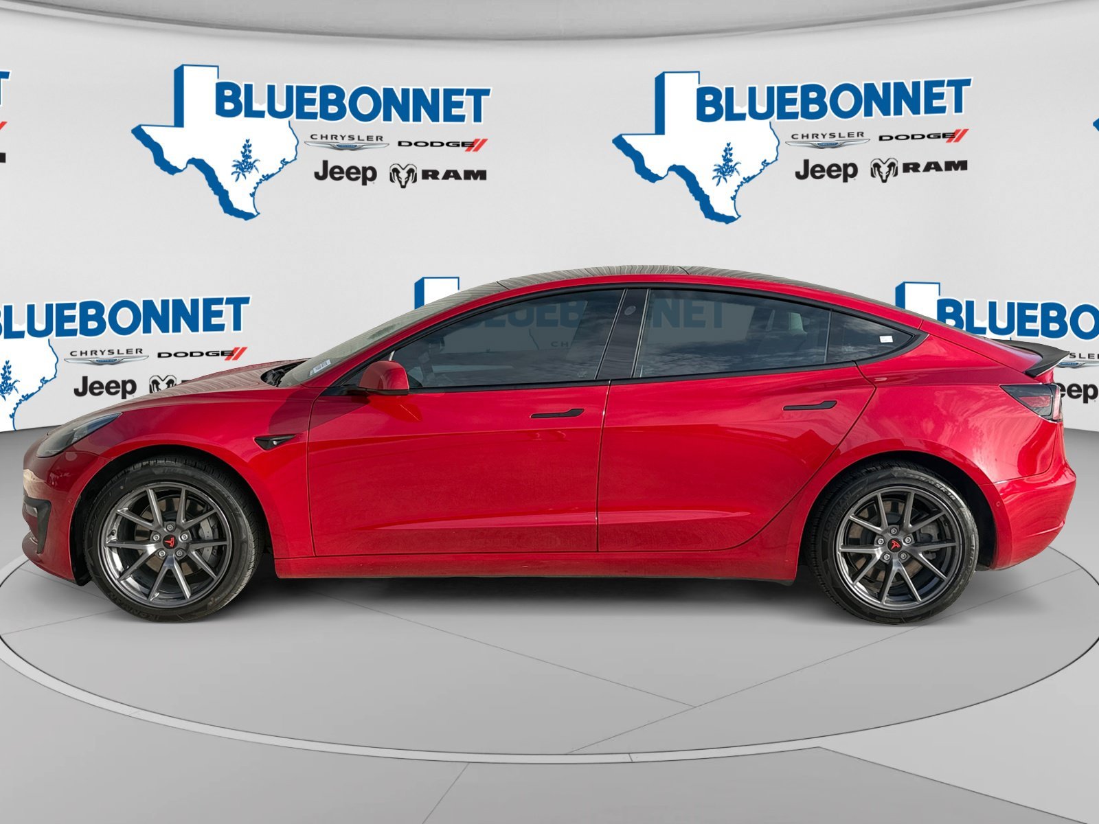 Used 2022 Red Multi-Coat Tesla Long Range image 8