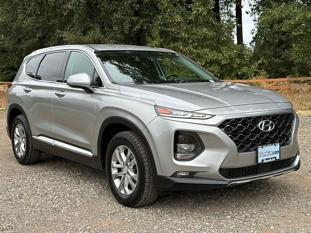 Used 2020 Shimmering Silver Pearl Hyundai SEL image 2