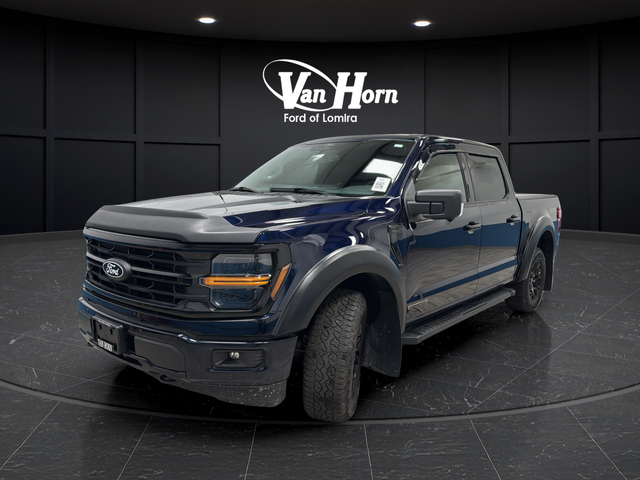 Used 2024 Antimatter Blue Metallic Ford XLT image 3