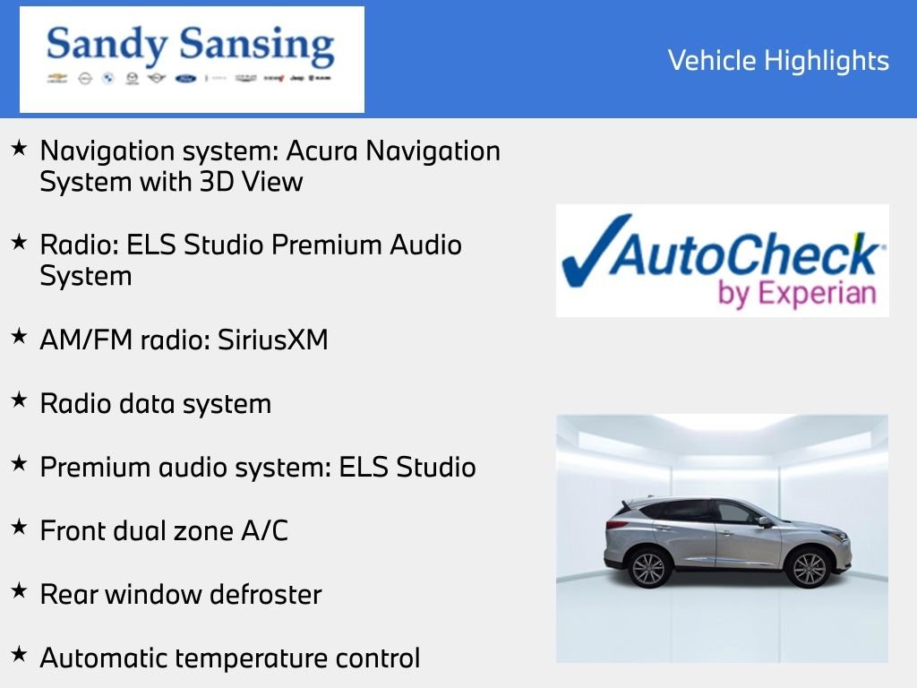 Used 2023 Gray Acura Technology Package image 7