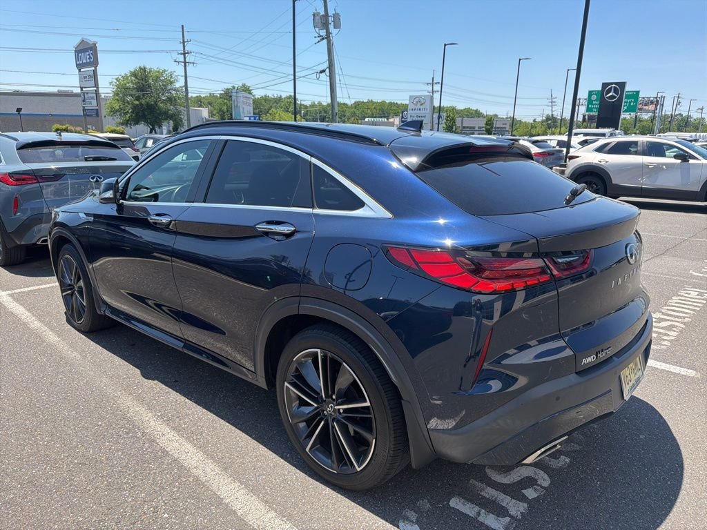 Certified Used 2023 Hermosa Blue INFINITI LUXE image 2