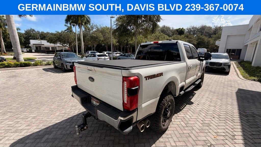 Used 2024 White Metallic Ford Lariat image 26