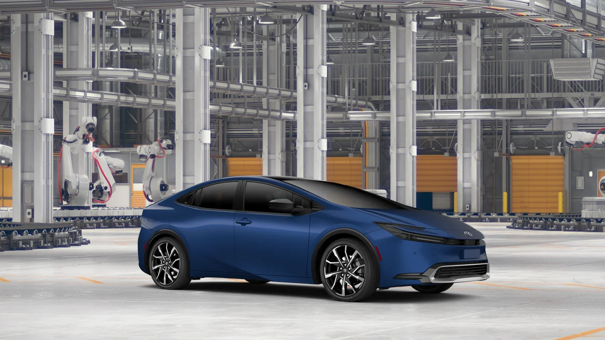 New 2027 Reservoir Blue Toyota XSE Premium image 14