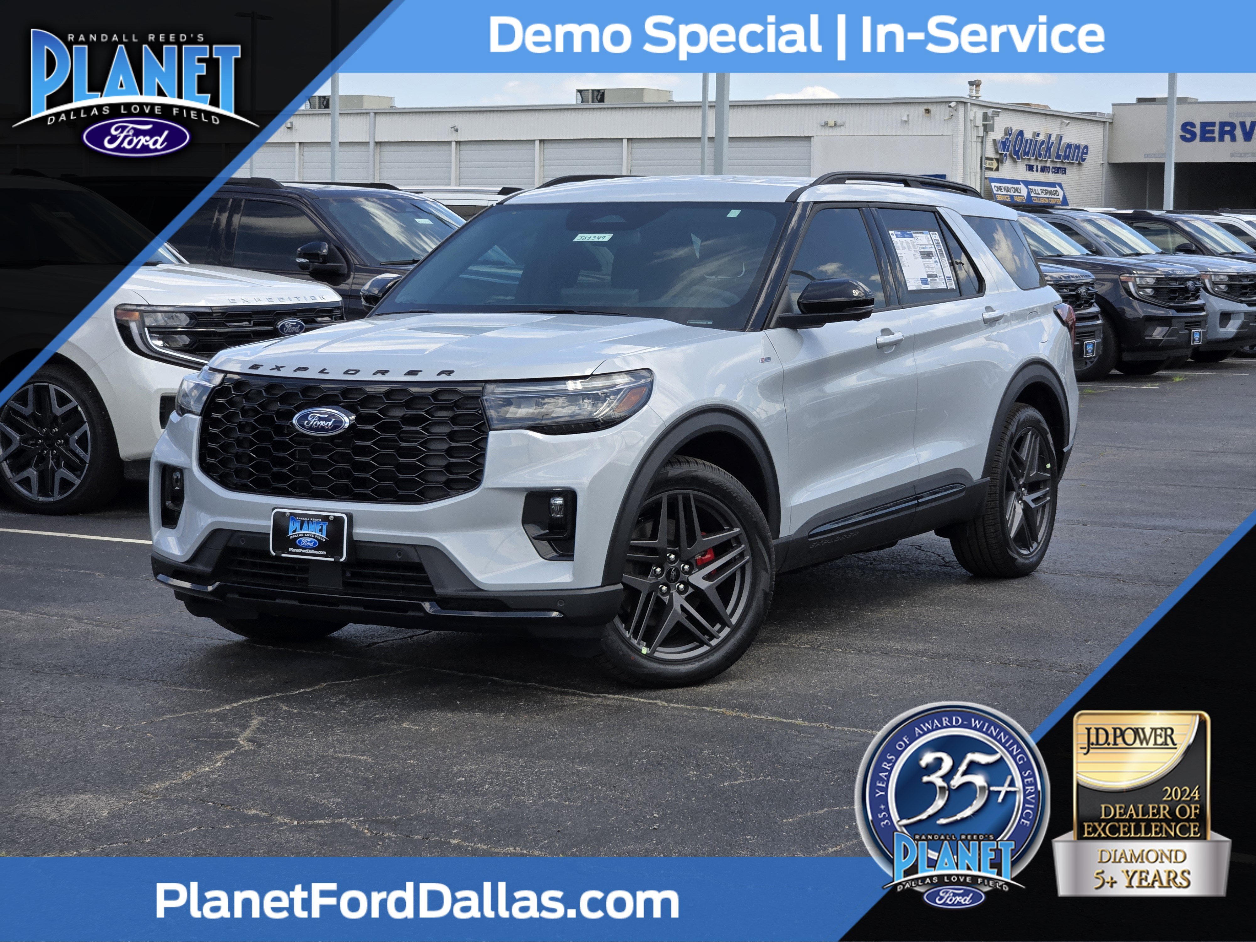 New 2026 Space White Metallic Ford ST-Line image 1