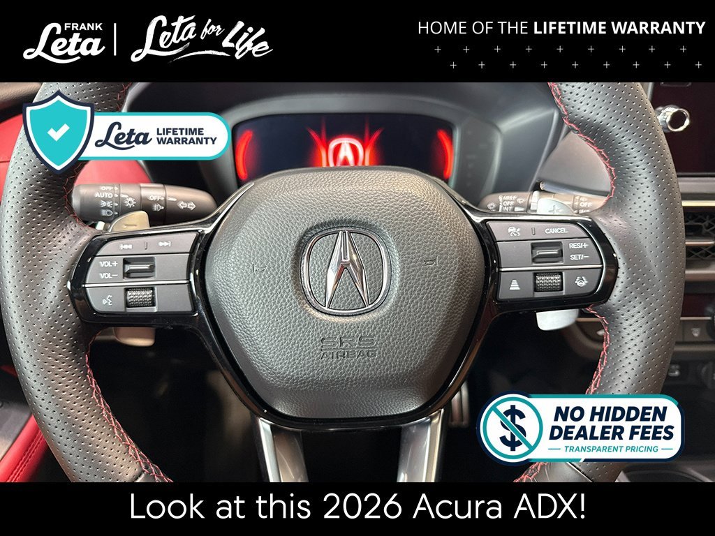 New 2026 Platinum White Pearl Acura w/A-Spec Package image 24