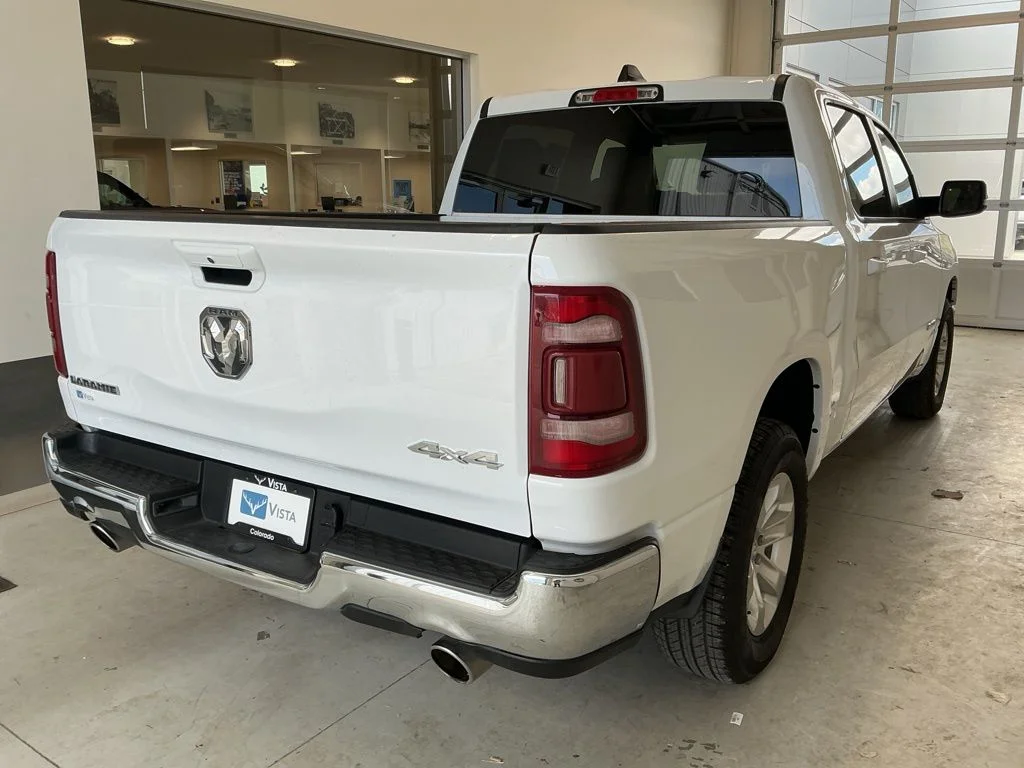Used 2024 Bright White Clearcoat Ram Laramie image 8