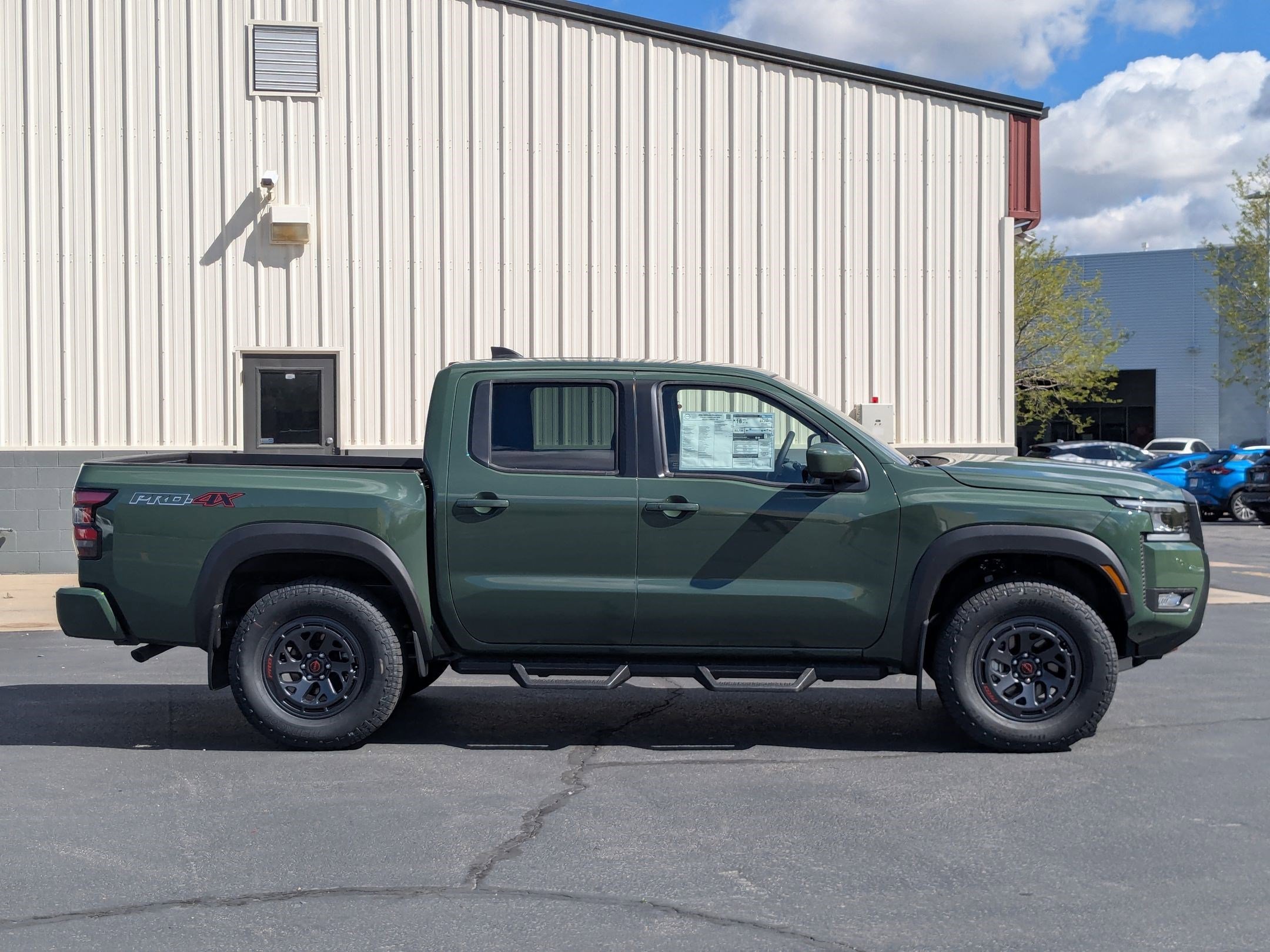 New 2026 Tactical Green Metallic Nissan PRO-4X image 2