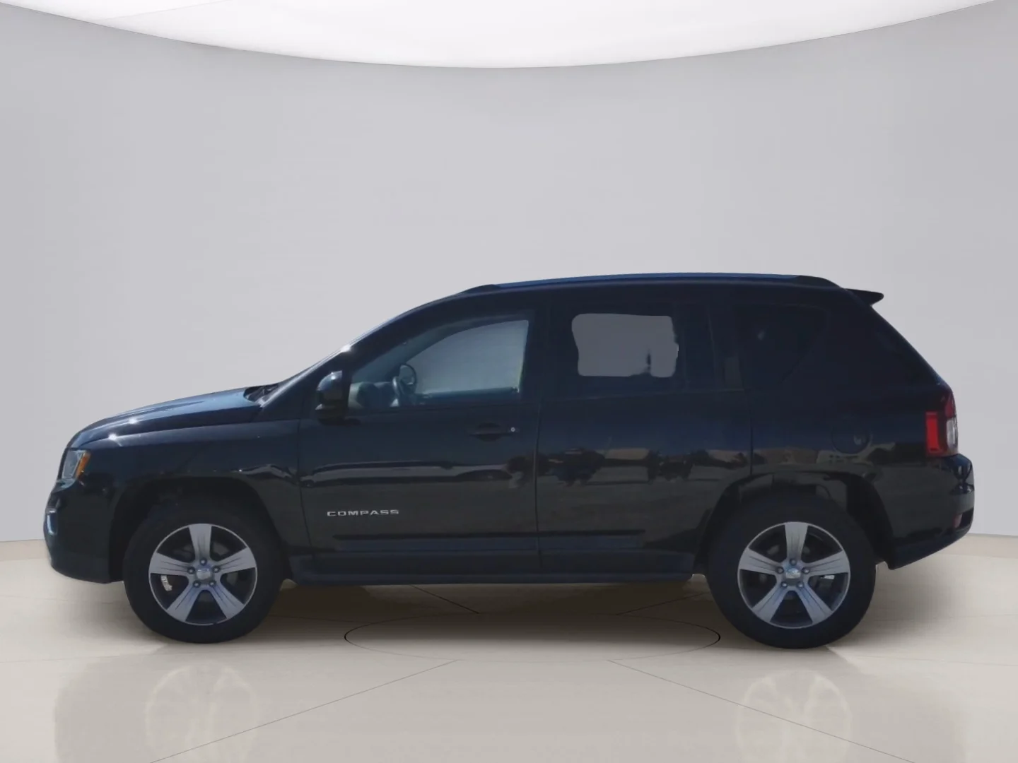 Used 2017 Black Jeep HIGH ALTITUDE image 2