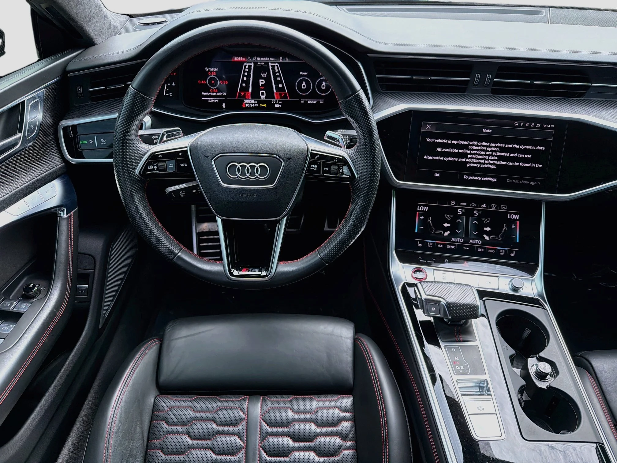 Used 2021 Black Crystal Audi 4.0T image 17
