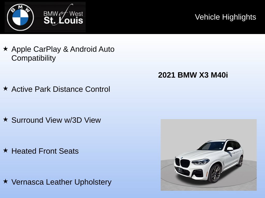 Used 2021 White BMW M40i image 24