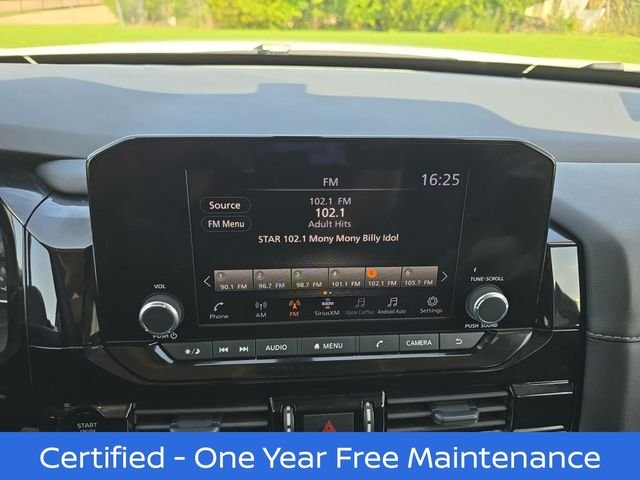 Certified Used 2025 White Nissan SV image 8