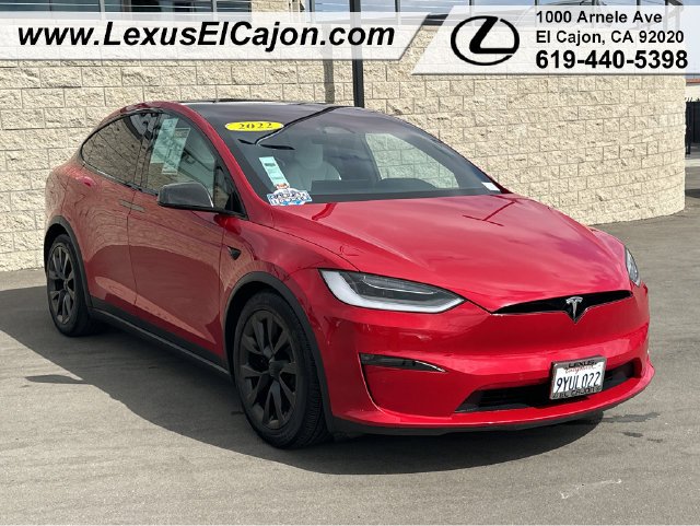 Used 2022 Tesla Model X Plaid with VIN 7SAXCBE66NF356916 for sale in El Cajon, CA