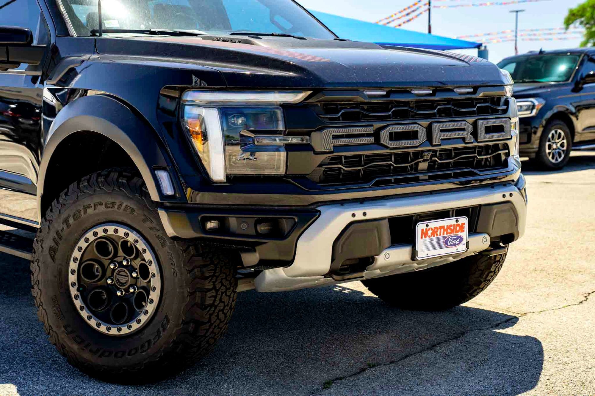 New 2025 Agate Black Metallic Ford Raptor image 3