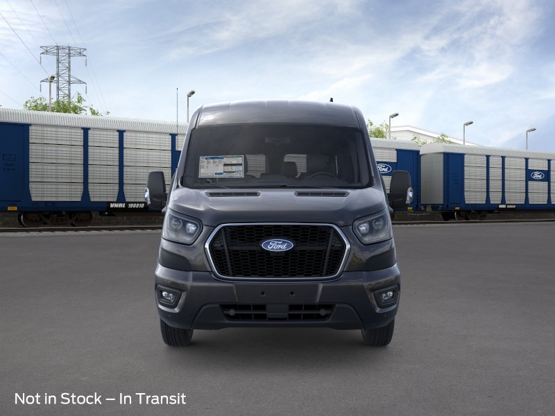 New 2026 Agate Black Metallic Ford Passenger Van XLT image 6