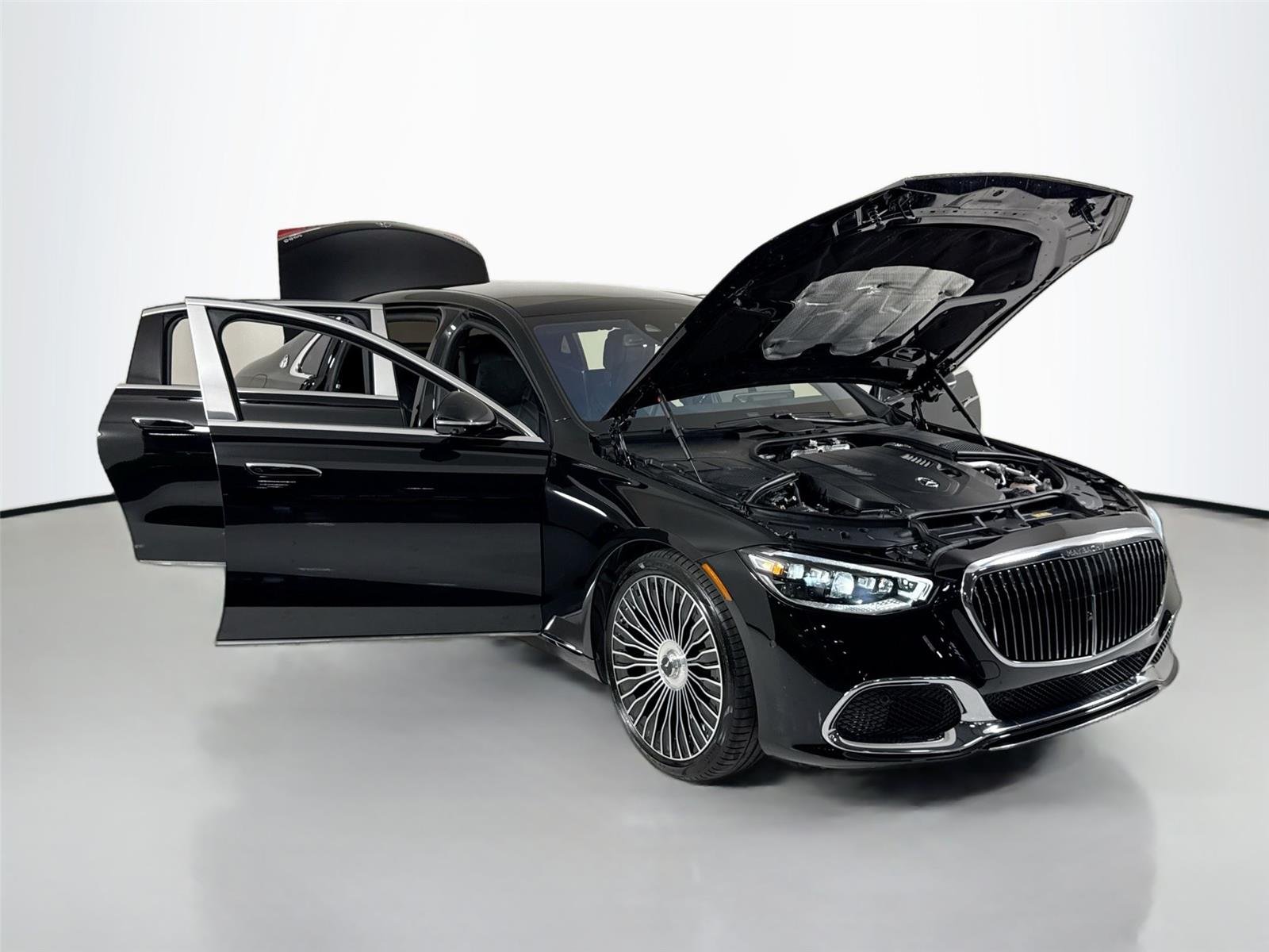 Used 2022 Black Mercedes-Benz Maybach S 580 | Exec Seating | Rear TVs image 50