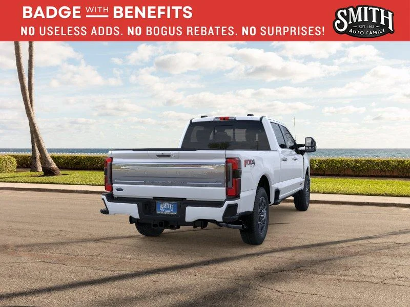 New 2026 Star White Metallic Tri-Coat Ford F-250® Platinum® image 9
