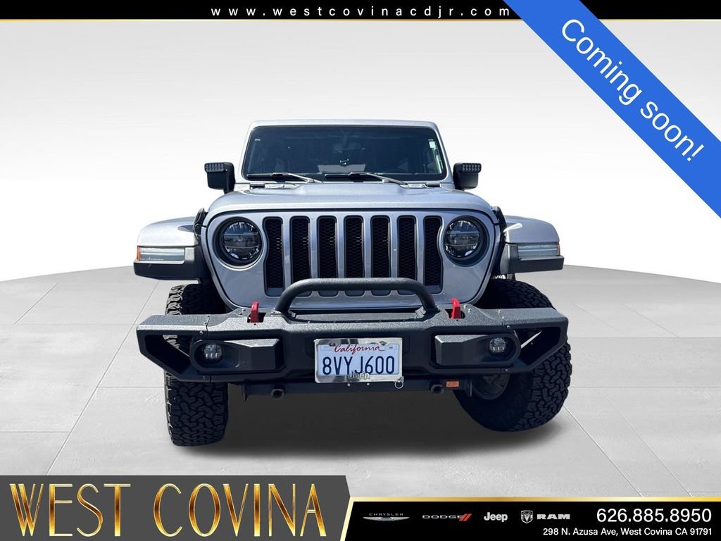 Used 2021 Silver Jeep Unlimited Rubicon image 2