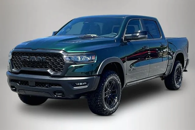 New 2026 Serrano-Green Metallic Exterior Paint RAM Rebel image 3