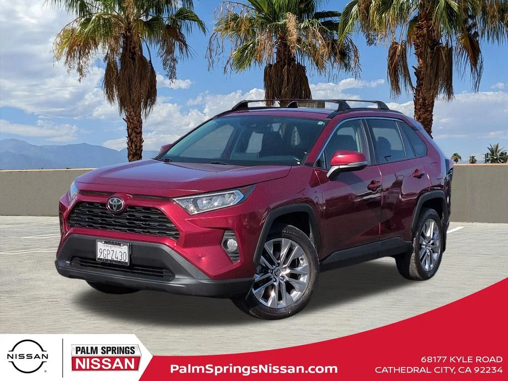 Used 2021 Red Toyota XLE Premium image 1