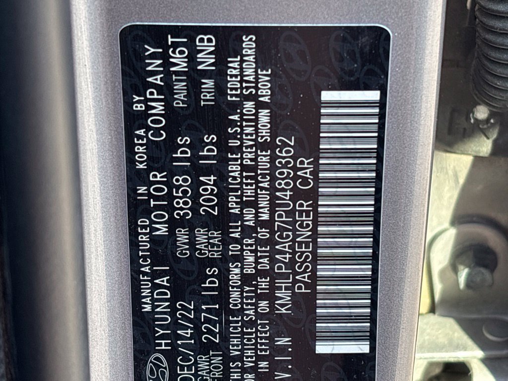 Certified Used 2023 Silver Hyundai Limited image 19