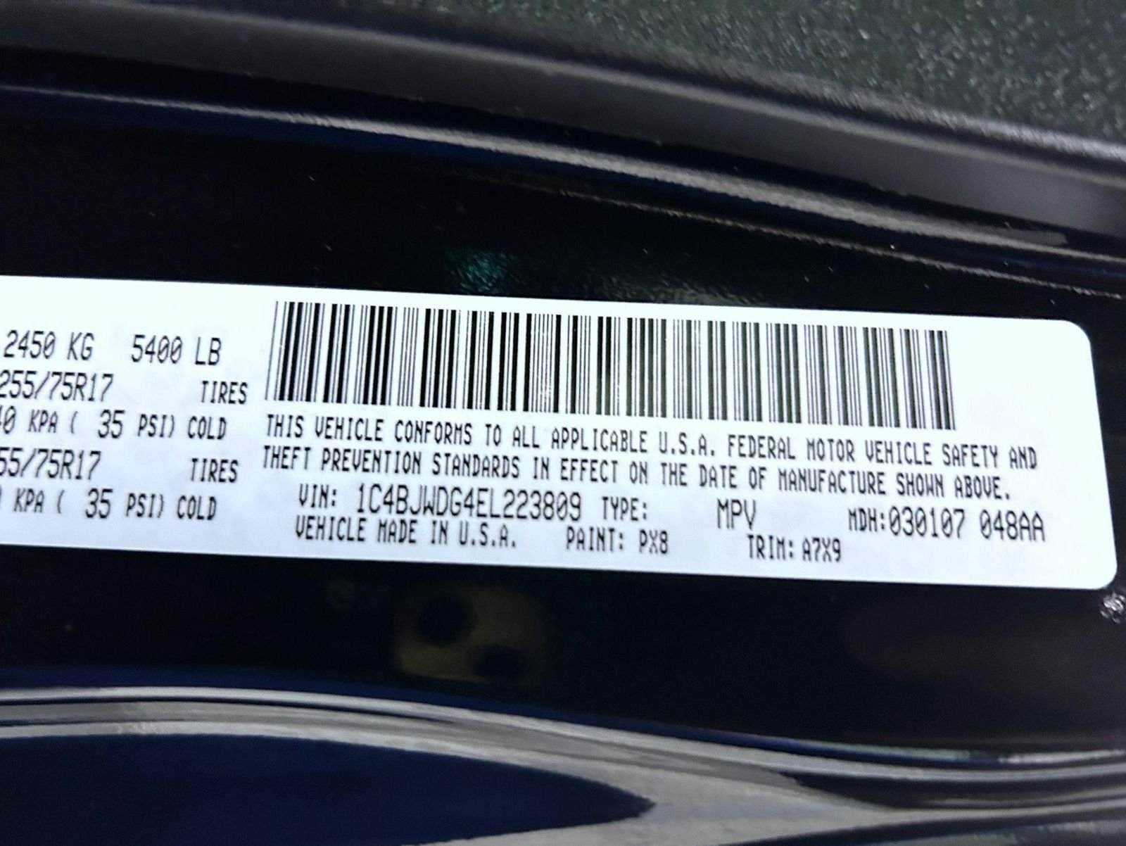 Used 2014 Black Jeep Unlimited Sport image 25