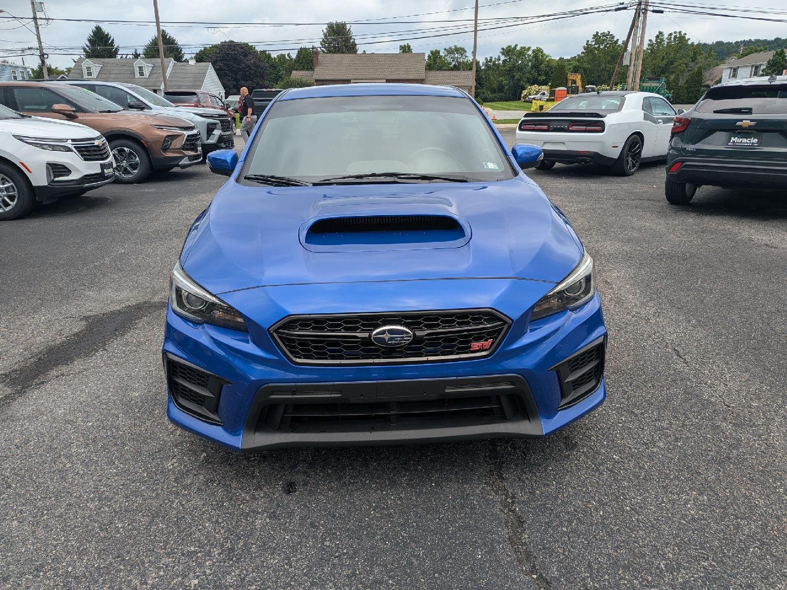 Used 2020 WR Blue Pearl Subaru STI image 2