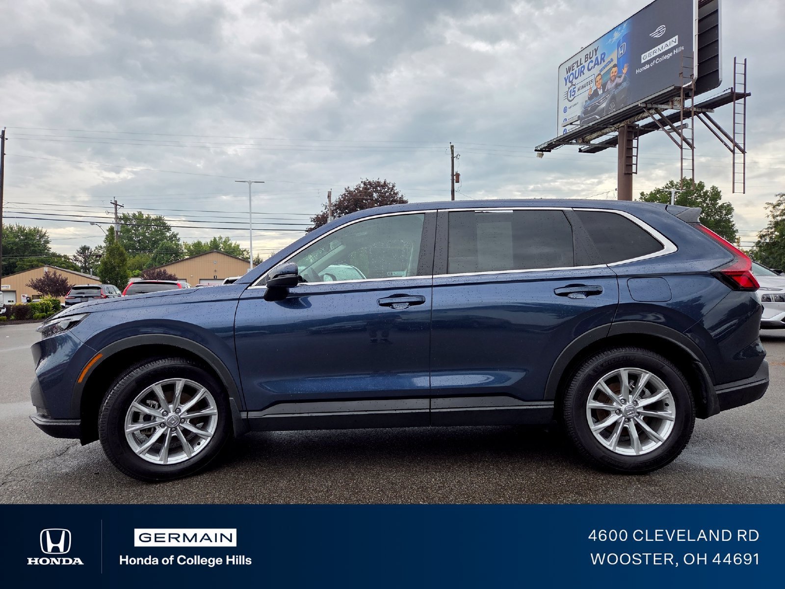Used 2024 Canyon River Blue Metallic Honda 1.5T AWD EX image 47