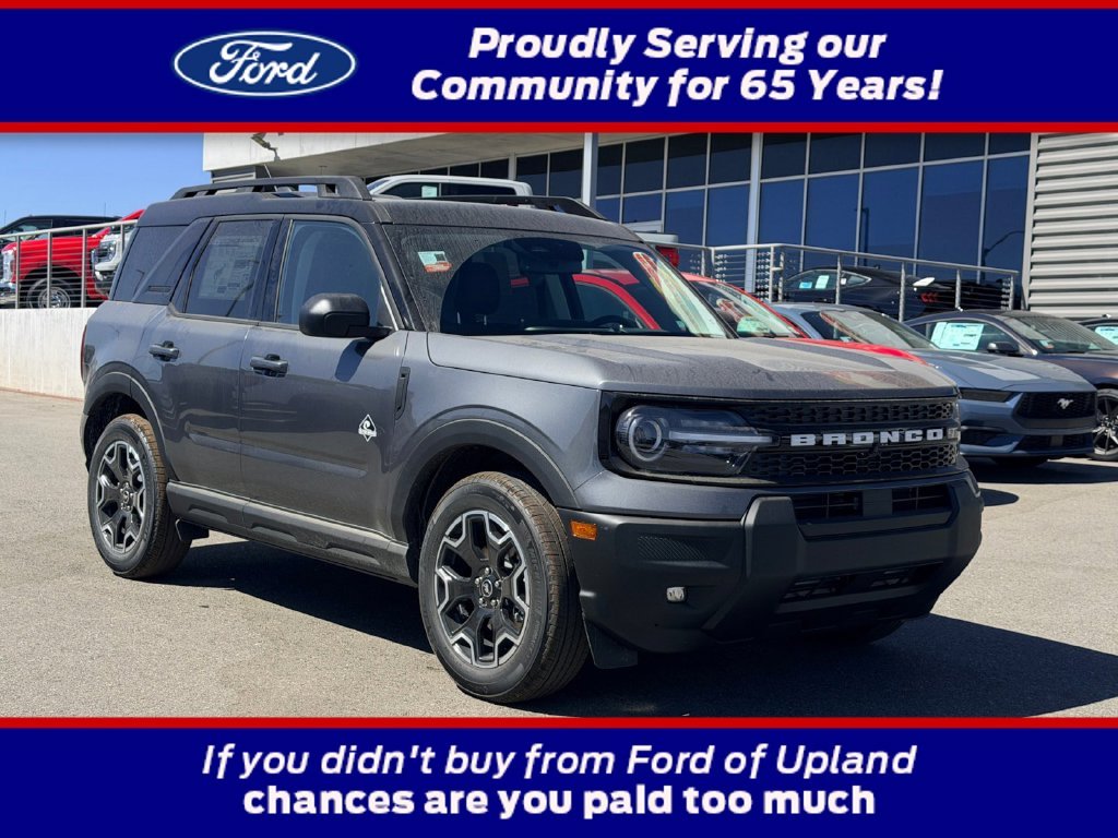 New 2026 Carbonized Gray Metallic Ford Outer Banks® image 1