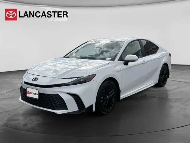 Certified Used 2025 White Toyota SE image 3