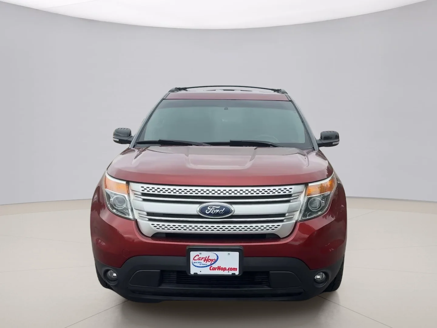 Used 2014 Red Ford XLT 4WD image 8