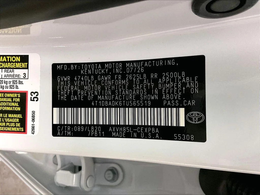 New 2026 Wind Chill Pearl <sup>1</sup> Toyota  XSE AWD image 16