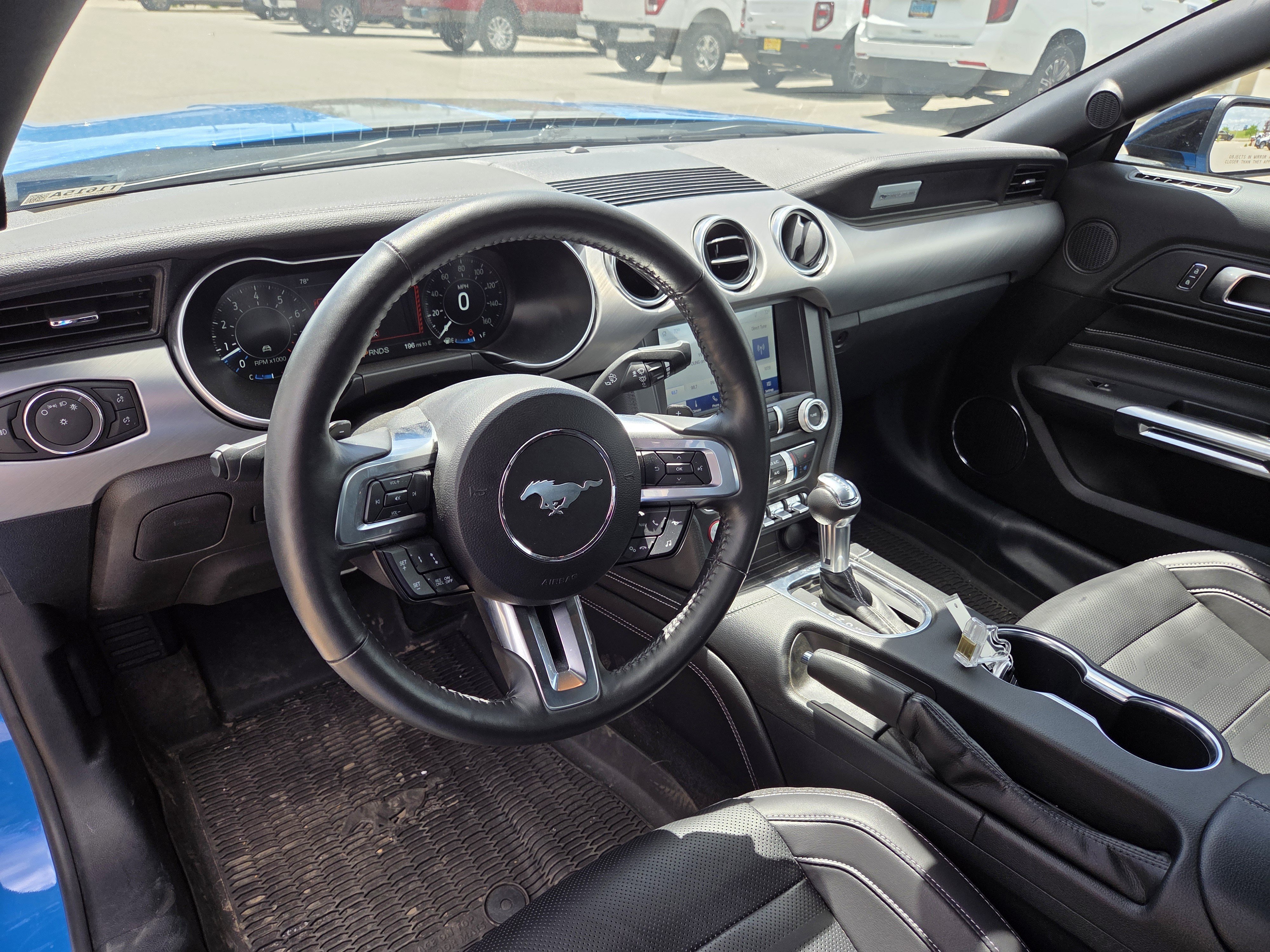 Used 2022 Grabber Blue Metallic Ford GT Premium image 6