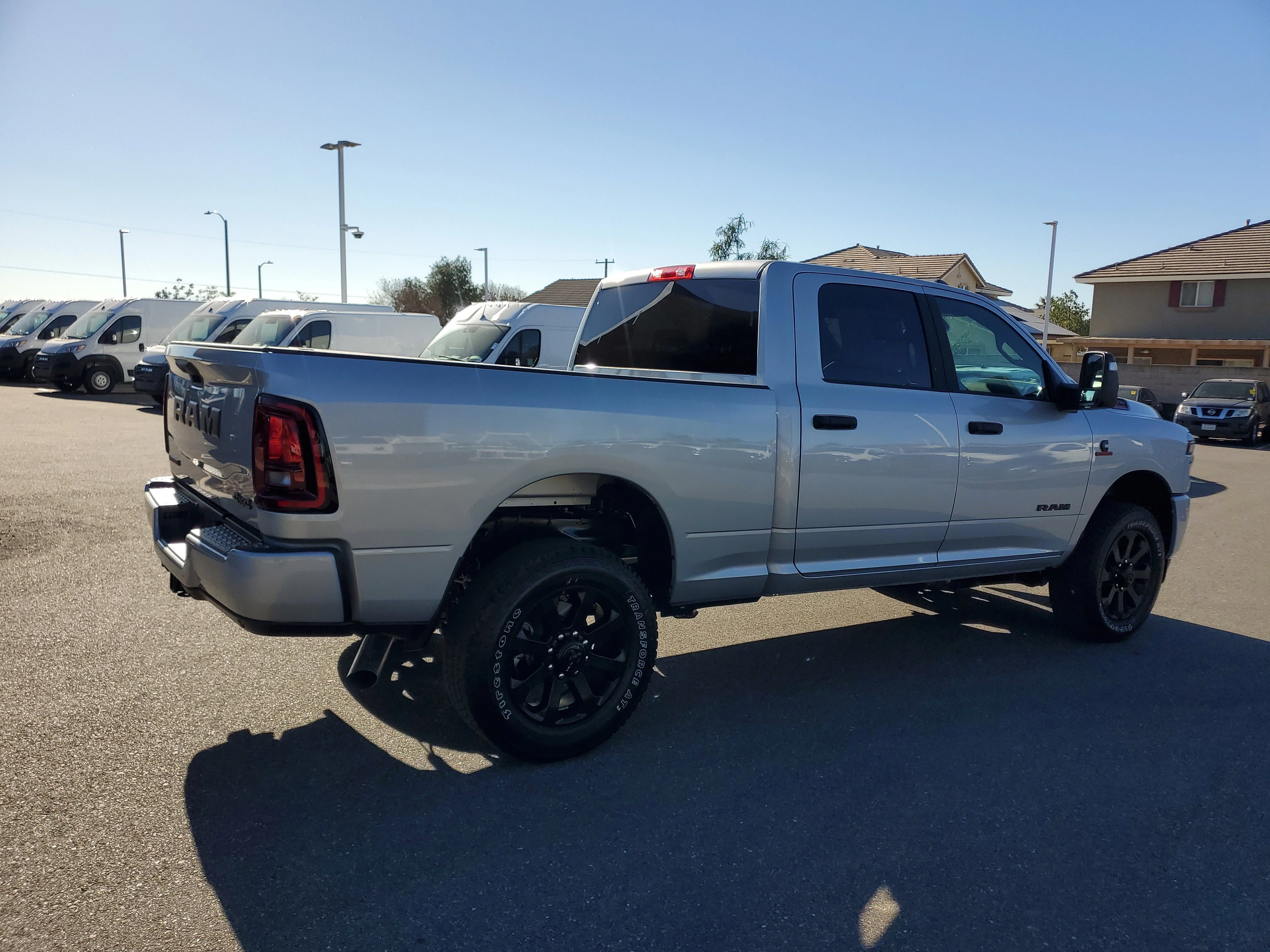New 2026 Silver-Zynith Exterior Paint RAM Big Horn image 6