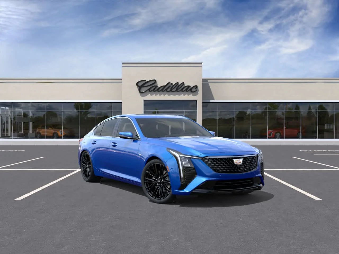 New 2026 Coastal Blue Metallic Cadillac Premium Luxury image 1